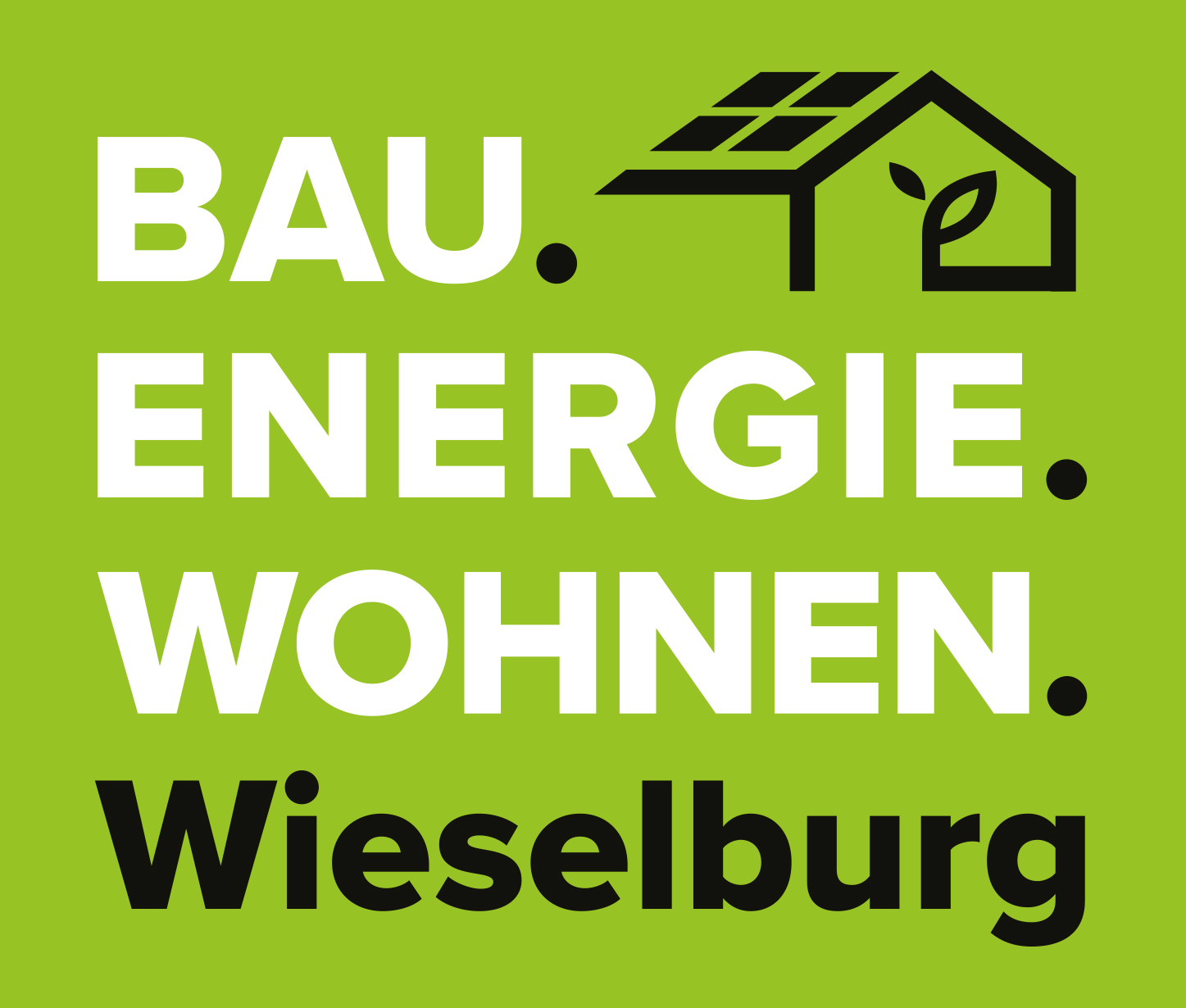 Logo BAU. ENERGIE. WOHNEN. Wieselburg