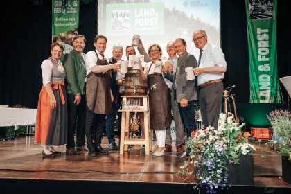 Eröffnung der LAND & FORST 