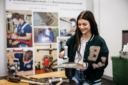 Workshop bei der SCHULE & BERUF